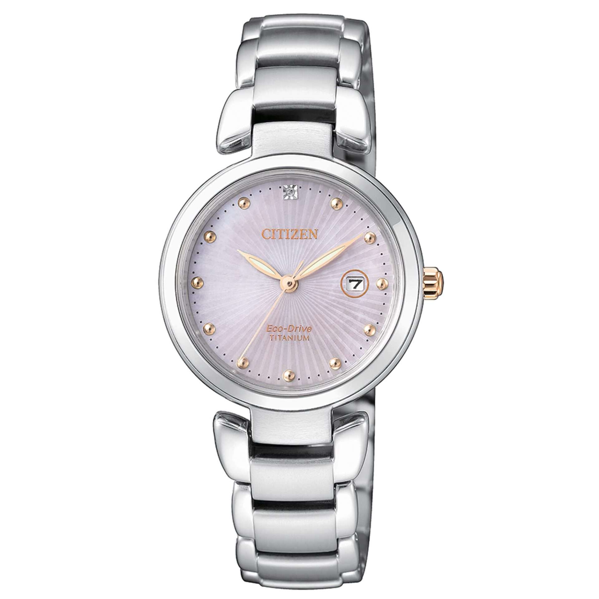 Citizen Ecodrive lady super titanio EW22506-81Y